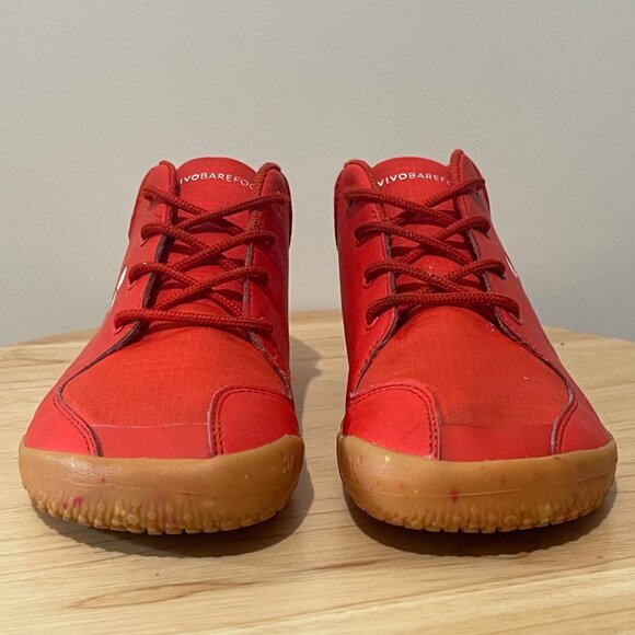 Vivobarefoot Primus Bootie II - All Weather - Fiery Coral - US3/EU34 - Picture 5 of 14